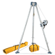 11' Confined Space Tripod System with 60' Galvanized Steel Personnel Winch