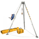 8' Confined Space Tripod System with 60' Galvanized Steel SRL-R