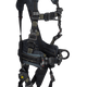 Arc Flash Nomex® 4D Construction Climbing Full Body Harness, Overmolded Quick Connect Adjustments