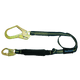 6' WeldTech® Kevlar® Energy Absorbing Lanyard, Single-leg with Steel Connectors - CSA