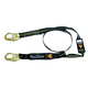 6' Arc Flash Energy Absorbing Lanyard, Single-leg with Steel Snap Hooks