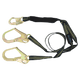 6' WeldTech® Kevlar® Energy Absorbing Lanyard, Double-leg with Steel Rebar Hooks - CSA