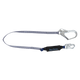 6' ViewPack® Energy Absorbing Lanyard, Single-leg with Steel Connectors