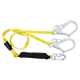 6' Soft Pack FT Basic® Energy Absorbing Lanyard, Double-leg with Steel Connectors