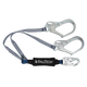 4' ViewPack® Energy Absorbing Lanyard, Double-leg with Steel Connectors