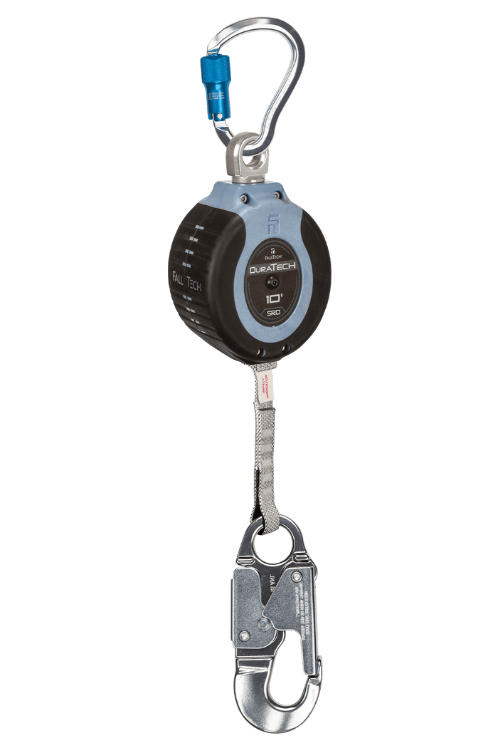 10' DuraTech® Web SRL with Aluminum Snap Hook, Includes Aluminum Anchorage Carabiner