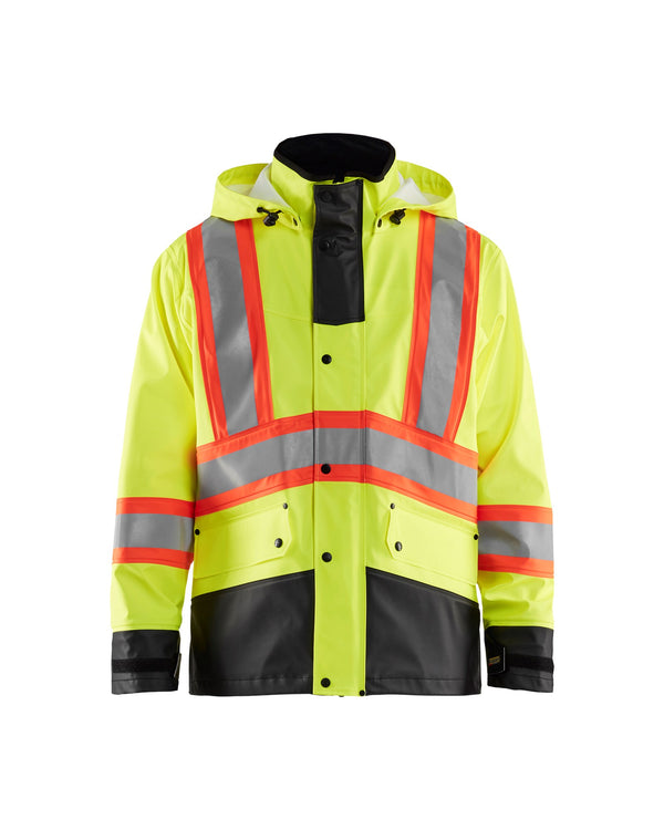 Blaklader Hi Vis Rain Jacket