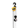 Badger Manual Hoist 0.5t to 10t– The Badger Manual Hoist (0.5t to 10t) is a low headroom, lightweight, and durable hoist that is designed for lifting and pulling operations in various settings. It features a formed steel enclosure that protects against contamination, fully enclosed gearing, a self-adjusting load brake, and drop forged alloy hooks with heavy-duty safety latches, among other features. – Now available at MTN Shop US.