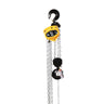 Badger Manual Hoist 0.5t to 10t– The Badger Manual Hoist (0.5t to 10t) is a low headroom, lightweight, and durable hoist that is designed for lifting and pulling operations in various settings. It features a formed steel enclosure that protects against contamination, fully enclosed gearing, a self-adjusting load brake, and drop forged alloy hooks with heavy-duty safety latches, among other features. – Now available at MTN Shop US.
