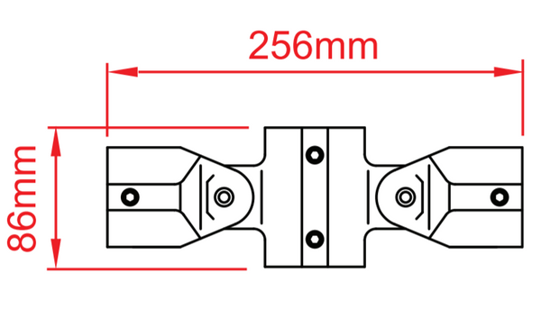Doughty Double Swivel Combination Size