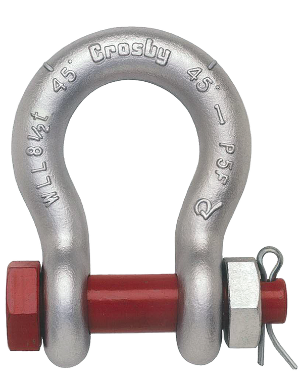 Crosby G-2130 Galvanized Bolt Type Anchor Shackles– – Now available at MTN Shop US.