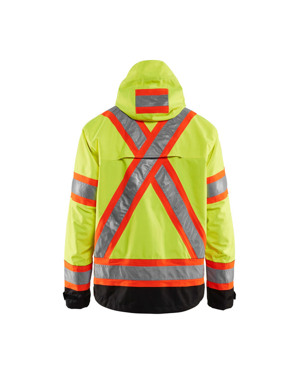 Blaklader Hi-Vis Shell Jacket Back-