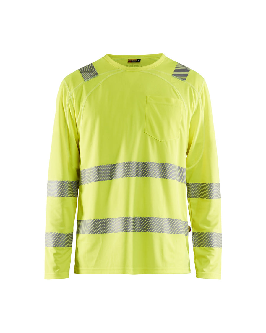 Blaklader Hi Vis Camiseta de manga larga