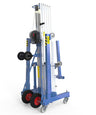 Kuzar Industrial Lifter 300kg/7.3m with 100kg Counter Weight & Basket - HAMMER 73CW– Kuzar lifter 300KG- a robust industrial stacker with Counter Weight basket and 100kg of weight included. Made in Spain, the HAMMER 73CW Lifter has been designed for vertically lifting loads, and horizontal movements with the load lifted at minimum height. This stacker with an impressive 300kg capacity has high-quality wheels for easy movement and a powerful winch for efficient lifting whilst remaining compact and agile. Com