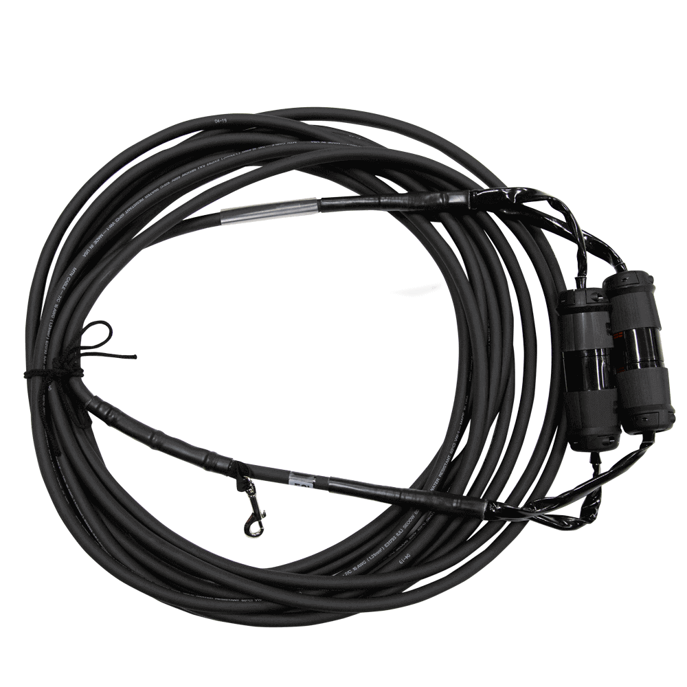 Mountain Productions Dual Twist Motor Cable 16/7 (3-Phase)– 16/7 Motor Cables with Dual Twist Hubbell Connectors for electric chain hoist power and control. Best motor cables for CM chain hoists in lengths from 5' to 200' – Now available at MTN Shop US. - imagen 3
