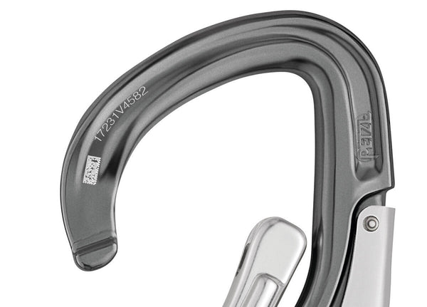 Petzl EASYHOOK OPEN Gated Connector - Keylock System