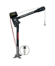OZ Lifting Elite Davit Crane Carbon Fiber– The Compozite Elite Davits Crane from OZ Lifting are pound for pound the lightest and the strongest on the market thanks to its carbon fiber build. The crane weighs only 37lbs and has a lifting capacity of 1200lbs. The crane is available with a manual winch, 110V AC electric winch or a 12V DC electric winch. Each crane has been individually tested and certified at 125%. – Now available at MTN Shop US.
