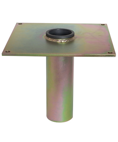 Bases de elevación OZ para grúas pescante compuestas: bases hechas a medida para grúas pescante compuestas. Mantenga su grúa segura con el pedestal o las bases de pared y reduzca la altura de la grúa con la base del zócalo. – Ahora disponible en MTN Shop US.
