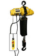OZ Lifting Electric Chain Hoist– The electric chain hoist from OZ lifting is engineered to safely and effortlessly take care of your heavy lifting needs. The hoist protects itself from overloading damage thanks to its overload protection system. The load brake works with a high performance friction clutch to intervene when too much weight is loaded and prevent damage. – Now available at MTN Shop US.