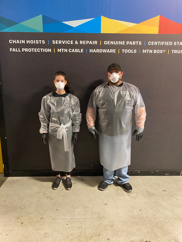 MTN Anti-Microbial, Reusable Vinyl Protective Gown (Multi-Packs)– These Anti-Microbial Vinyl Protective Gowns are designed to fit like a standard non-surgical/isolation gown. Can be worn multiple times. Shop now. – Now available at MTN Shop US.