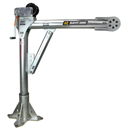 OZ Lifting Steel Davit Cranes– The Steel Davit Crane from OZ Lifting has 360 degree rotation and is available with lifting capacities of 500lbs, 1000lbs and 2500lbs. The zinc-plated davit crane has 4 different height adjustments for flexibility of use. The crane comes with a manual winch as standard which includes a power drill adapter. There are also AC and DC electric winch options. – Now available at MTN Shop US.