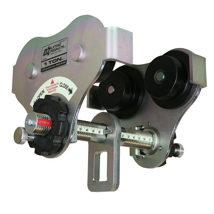 OZ Lifting USA Push Beam Trolley