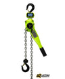 OZ Lifting Dyno-Hoist– The Oz Lifting Dyno-Hoist is a dynamometer equipped lever hoist that accurately displays the weight of the lifted load on the screen. As a safety feature the display will read "OVER" if the lifted weight exceeds 126% of the rated capacity of the hoist to prevent damages. The dynamometer can be set to display the weight in lbs or kgs and uses AA batteries with a run time of 150 hours. – Now available at MTN Shop US.