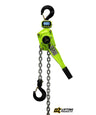 OZ Lifting Dyno-Hoist– The Oz Lifting Dyno-Hoist is a dynamometer equipped lever hoist that accurately displays the weight of the lifted load on the screen. As a safety feature the display will read "OVER" if the lifted weight exceeds 126% of the rated capacity of the hoist to prevent damages. The dynamometer can be set to display the weight in lbs or kgs and uses AA batteries with a run time of 150 hours. – Now available at MTN Shop US.