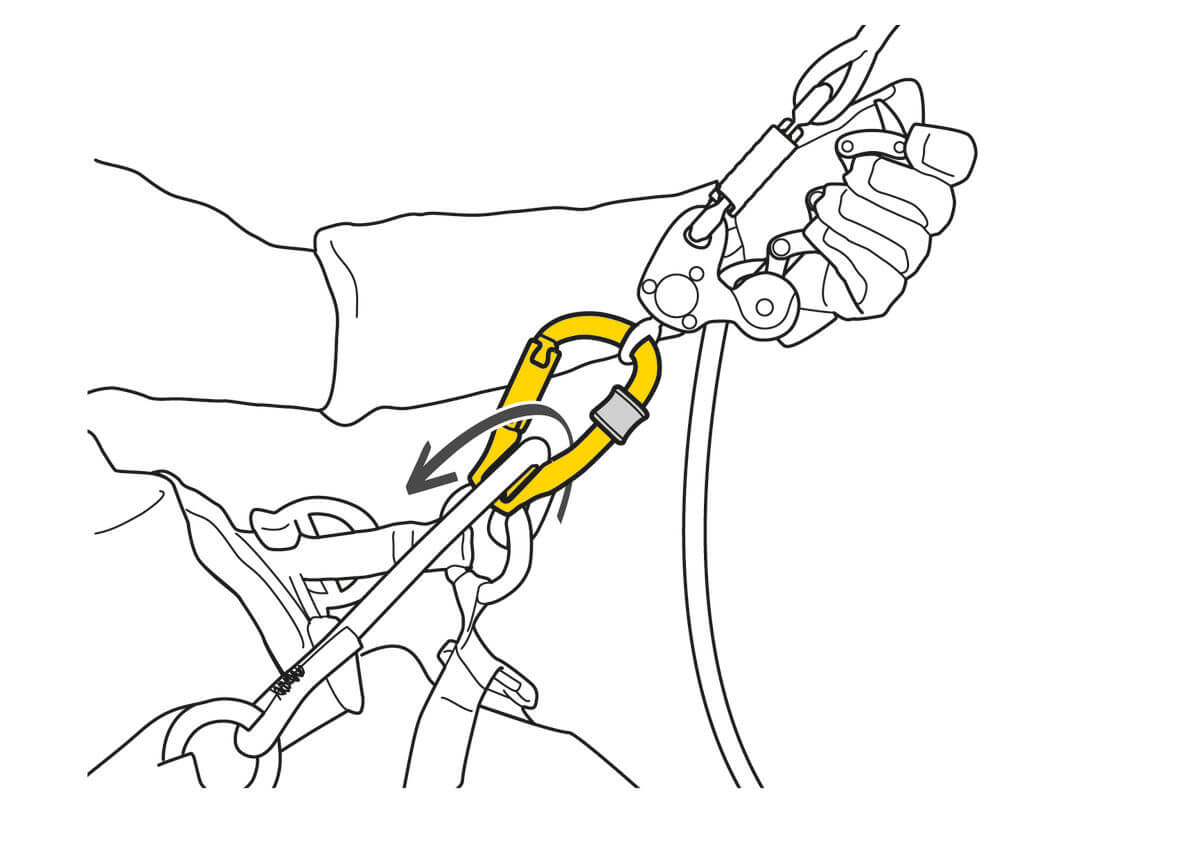 Petzl ROLLCLIP Z Pulley With TRIACT-LOCK Carabiner - Can be used for Tree Care - imagen 3
