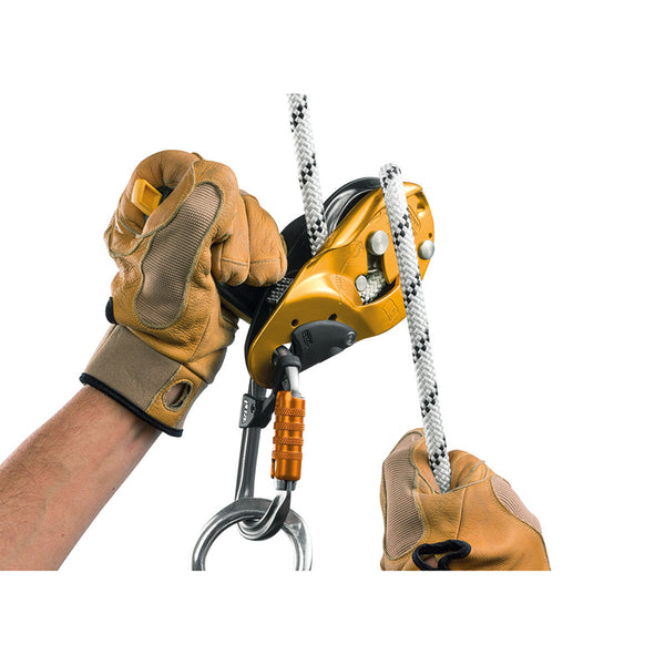 Petzl Axis Static Rope with Sewn Termination – The AXIS 0.4'' low stretch kernmantel rope with sewn termination is designed for work at height. The standard diameter ensures a good grip for easier handling. – Now available at MTN Shop US.