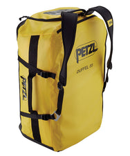 Petzl Duffel 85 Large Capacity Gear Bag – The Petzl Duffel 85 is a versatile, comfortable and practical gear bag with a large 85 liter capacity. The bag can be carried in multiple ways; the padded back shoulder straps make it a comfortable backpack and the removeable shoulder straps are also padded for cushioning when used as a shoulder bag. The Duffel 85 has a large suitcase style opening for easy access to equipment. The bag features a large pocket for a helmet or shoes and two pockets in the inner flap f - imagen 5