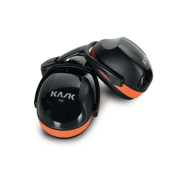 KASK SC3 Ear Muffs - Hearing Protection– KASK SC3 Ear Muffs protect up to 27dB of noise; ideal in extremely loud environments such as airports, car racing, industrial use, etc. CE EN, ANSI, and CSA compliant – Now available at MTN Shop US.