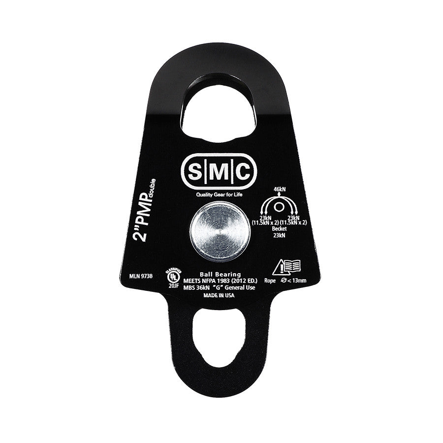 PMI SMC 2” Double Prusik Minding Pulley – NFPA– SMC 2” Double Prusik Minding Pulley is a mid-sized pulley ideal for rigging with 11mm - 13mm rope or when there is no room for a 3" prusik minding pulley. – Now available at MTN Shop US. - imagen 5