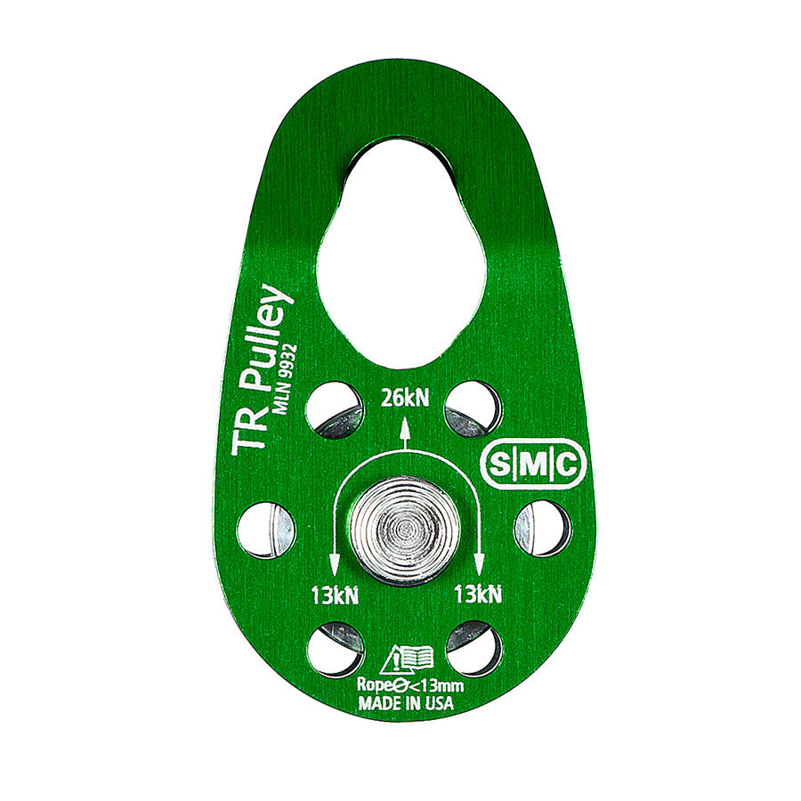 PMI SMC TR Pulley– SMC’s TR Pulley is a budget friendly pulley that is strong and compact. Lightweight construction, Oilite Bearing, & zinc coated axle for smooth performance. – Now available at MTN Shop US. - imagen 2
