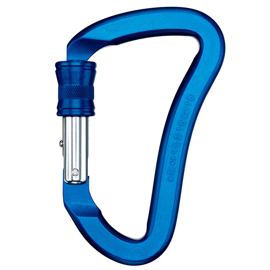 PMI SMC CrossOver Screw-Lock Carabiner – NFPA– SMC CrossOver Screw-Lock Carabiners features simple single-handed operation. Specially designed for work safety compliance. Screw-lock gate, NFPA 1983 (2012), G – Now available at MTN Shop US. - imagen 2