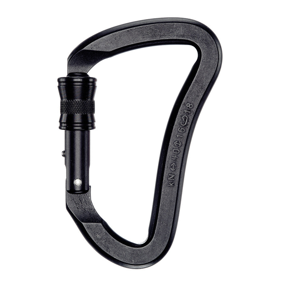 PMI SMC CrossOver Screw-Lock Carabiner – NFPA– SMC CrossOver Screw-Lock Carabiners features simple single-handed operation. Specially designed for work safety compliance. Screw-lock gate, NFPA 1983 (2012), G – Now available at MTN Shop US. - imagen 5