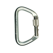 PMI SMC Large Locking D Steel Carabiner – NFPA– The SMC Large Locking D Steel Carabiner – NFPA is ideal for usage by fire and rescue professionals. Zinc-coated finish great for tactical use. Stainless steel option available – Now available at MTN Shop US. - imagen 4