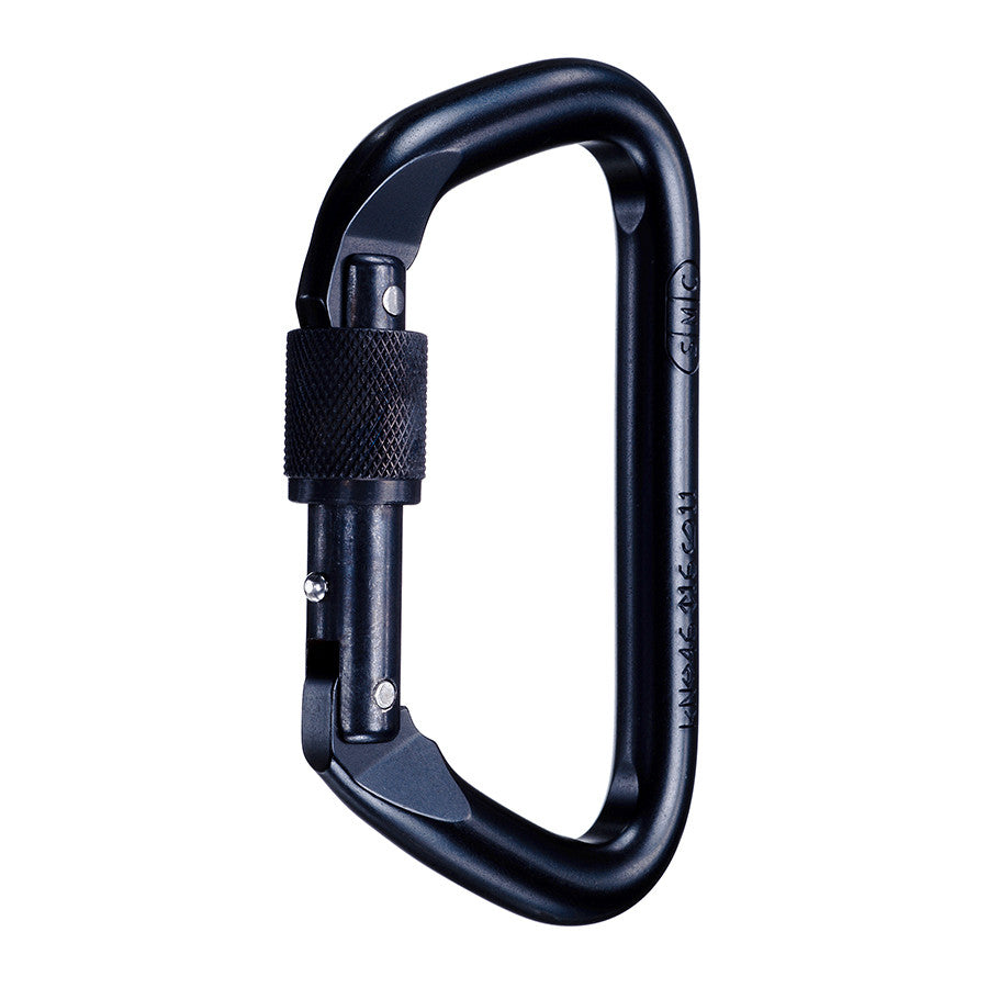 PMI SMC Large Locking D Steel Carabiner – NFPA– The SMC Large Locking D Steel Carabiner – NFPA is ideal for usage by fire and rescue professionals. Zinc-coated finish great for tactical use. Stainless steel option available – Now available at MTN Shop US. - imagen 8