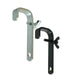 Doughty 2'' Hook Clamp - Straight