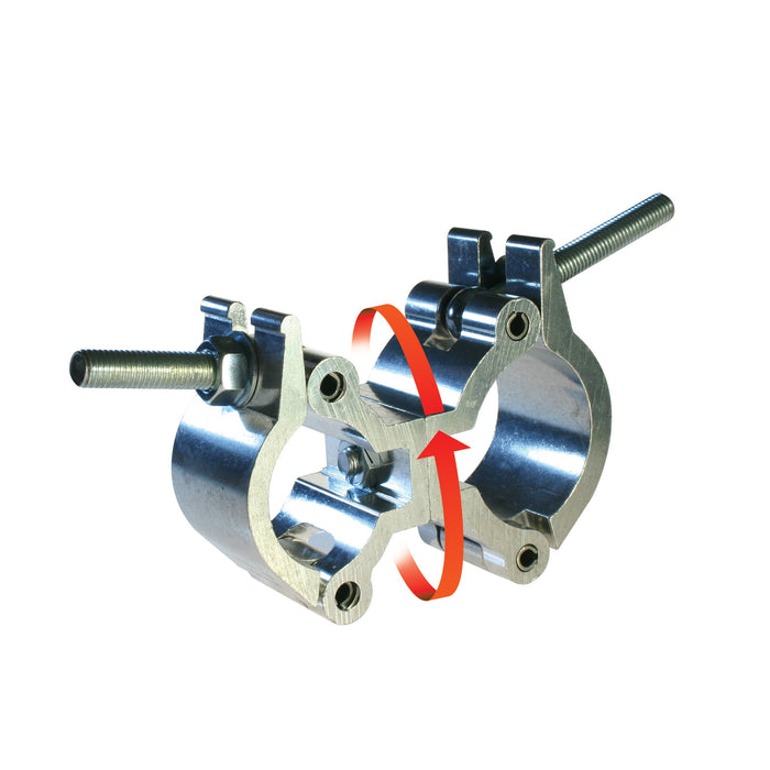 Doughty Slimline Lightweight Swivel Coupler - 2'' & 2.5'' Diameter, (Cheeseboro)