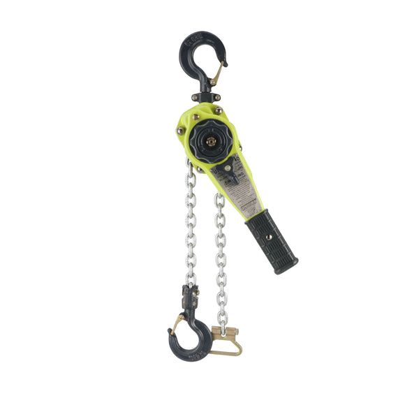 X5L Subsea Lever Hoist 1-1/8 US Ton x 05' Lift to 20' Lift– The X5L Subsea Lever Hoist 1-1/8 US Ton is a reliable and safe solution for underwater lifting needs. It is specifically designed for subsea applications and meets the UK sub-sea lever hoist standard. The hoist is equipped with a brake that ensures secure and reliable lifting operations, and it is built to resist corrosion. The all-steel body is compact, yet sturdy, and the hoist is powder-coated and plated to resist corrosion. – Now available at M