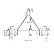 Camlok™ BTG Groundworks Clamp– The Camlok BTG Groundworks Clamps are specially designed to lift and handle concrete manhole pipes in the vertical position. BTG Clamps enable the manhole trench size to be minimized and they facilitate accurate positioning of pipes on top of each other. – Now available at MTN Shop US. - imagen 2