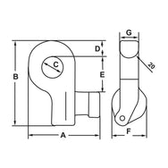 Camlok™ CLB Container Lifting Lugs– Camlok CLB Container Lifting Lugs are supplied in sets of four. These lifting lugs serve as flexible lashing points for the transportation of containers. – Now available at MTN Shop US. - imagen 2