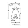 Camlok™ HGC Hand Grip Clamp– The Camlok HGC Hand Grip Clamp is designed to manually lift, carry, or pull objects that fit into its jaws. This product is primarily used in workshop environments and provides easy operation—open and attach the clamp to sheet material by depressing the lifting handle. – Now available at MTN Shop US.