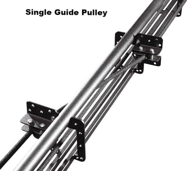 Doughty Theatre Curtain Track/SixTrack Single Guide Pulley 