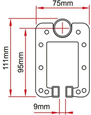 Doughty Sixtrack Straight Section for theatre curtain track system