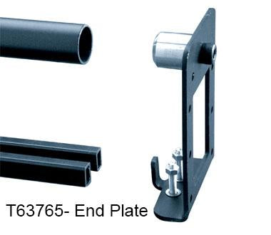 Doughty Theatre Curtain Track (Six Track) End Plate/Adaptor Plate