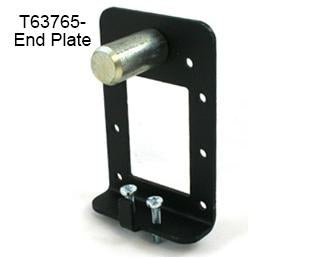 Doughty Theatre Curtain Track (Six Track) End Plate/Adaptor Plate