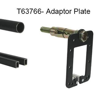 Doughty Theatre Curtain Track (Six Track) End Plate/Adaptor Plate