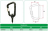 Doughty Karabiner (SWL: 400kg) - MTN Shop EU
